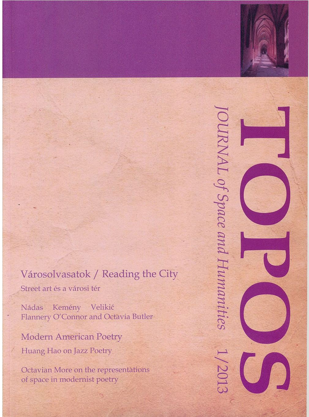 Topos 2 2013 front cover